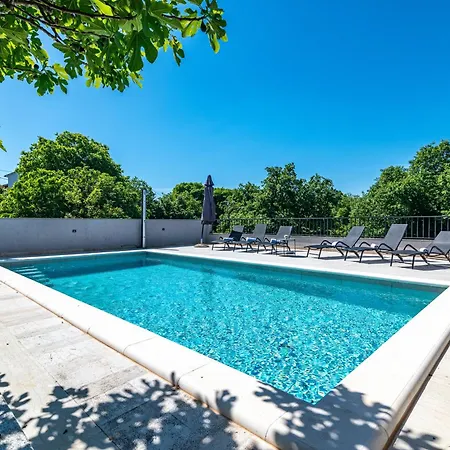 Family Friendly With A Swimming Pool Krnica, Marcana - 3029 Apartman